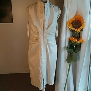 Frank lyman designs  cream dress size 14